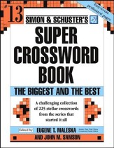 Simon & Schuster Super Crossword  Puzzle Book #13