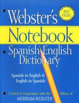Webster's Notebook Spanish-English  Dictionary