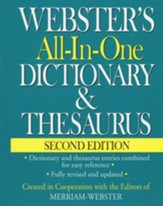 Webster's All-in-One Dictionary & Thesaurus, Second Edition