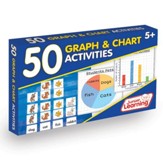 50 Graph & Chart Activities (set of 50 cards)