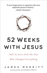 52 Weeks with Jesus: Fall in Love with the One Who Changed Everything, softcover - Slightly Imperfect