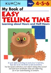 Kumon My Book of Easy Telling Time,  Ages 4-6