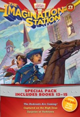 Imagination Station Books 3-Pack: The Redcoats are Coming! / Captured on the High Seas / Surprise at Yorktown