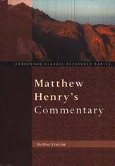 Matthew Henry's One-Volume Commentary