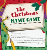 The Christmas Name Game, Pack of 25: Children's Christmas Tract