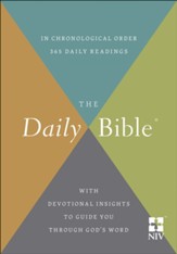 NIV Daily Bible, softcover