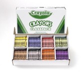 Crayola, Large Size Crayons, 8 Colors, 400 Pieces