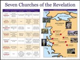 Seven Churches of the Revelation, Wall Chart