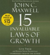 15 Invaluable Laws Of Growth: Live Them and Reach Your Potential, Unabridged Audio, 7 CDs
