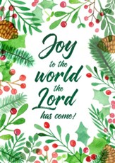 Joy to the World: Pack of 6 Christmas Cards with Envelopes