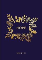 Hope: Pack of 6 Christmas cards