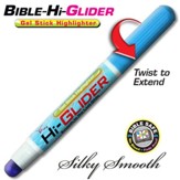 Bible Hi-Glider Gel Stick Marker, Blue