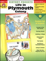 History Pockets: Life in Plymouth  Colony, Grades 1-3