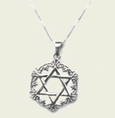 Queen Esther Star of David Necklace