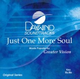 Just One More Soul, Accompaniment CD