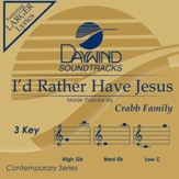 I'd Rather Have Jesus, Accompaniment CD