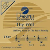 Thy Will, Accompaniment CD