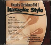 Country Christmas, Volume 1, Karaoke Style CD