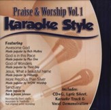 Praise & Worship, Vol. 1, Karaoke CD