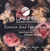 Forever and For Always, Accompaniment CD