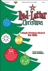 A Red-Letter Christmas: A Simple Christmas Musical for Kids (Listening CD)