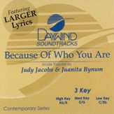 Because of Who You Are, Accompaniment CD