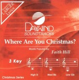 Where Are You Christmas? Accompaniment CD
