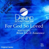 For God so Loved, Accompaniment CD