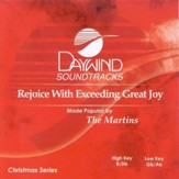 Rejoice with Exceeding Great Joy, Accompaniment CD