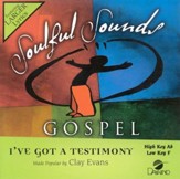 I've Got A Testimony, Accompaniment CD