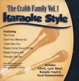 The Crabb Family, Volume 1, Karaoke Style CD