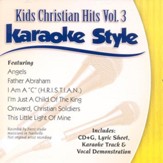 Kids Christian Hits, Volume 3, Karaoke Style CD