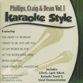 Phillips, Craig & Dean Vol 1, Karaoke CD