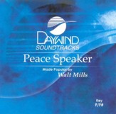 Peace Speaker, Accompaniment CD