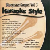 Bluegrass Gospel, Vol. 3, Karaoke CD
