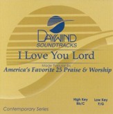 I Love You Lord, Accompaniment CD