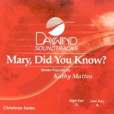 Mary, Did You Know? Accompaniment CD