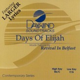 Days of Elijah, Accompaniment CD