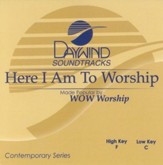 Here I Am To Worship, Accompaniment CD