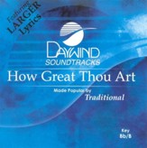 How Great Thou Art, Accompaniment CD