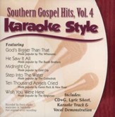 Southern Gospel Hits, Volume 4, Karaoke Style CD