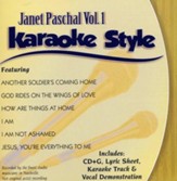 Janet Paschal Volume 1, Karaoke Style CD