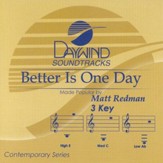 Better Is One Day, Accompaniment CD