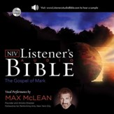 NIV, Listener's Audio Bible, Gospel of Mark, Audio Download: Vocal Performance by Max McLean Audiobook [Download]