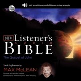 NIV, Listener's Audio Bible, Gospel of John, Audio Download: Vocal Performance by Max McLean Audiobook [Download]