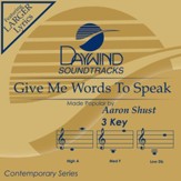 Give Me Words To Speak [Music Download]