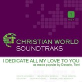 I Dedicate All My Love To You [Music Download]