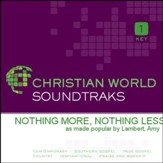 Nothing More, Nothing Less [Music Download]