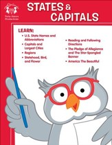 States & Capitals Activity PDF & Digital Album Download [Music Download]