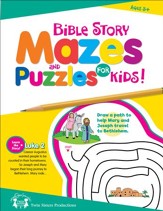 Bible Story Mazes and Puzzles for Kids Christian Puzzle Book & Digital Album Download [Music Download]